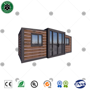Maison préfabriquée en conteneur de 2 à 3 chambres, extensible, construction rapide, villa mobile, maison en panneaux sandwich, vente en gros - Product Image 2