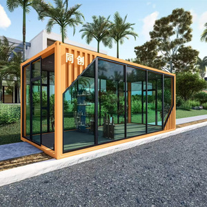 Casa Prefabricada de Vidrio, Diseño Moderno para Exteriores, Techo Plano, Vidrio Templado, Fácil Instalación, Espacio de Vivienda Prefabricado - Product Image 3