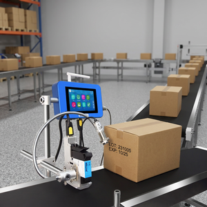 <span class=keywords><strong>Imprimante</strong></span> jet d'encre TIJ automatique <span class=keywords><strong>en</strong></span> promotion pour le codage de la date d'expiration et du numéro de lot sur les boîtes - Product Image 1