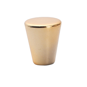 Round <b>Gold</b> Furniture Handle For Drawer Minimalist Design Durable Plastic Knob - Product Image 5