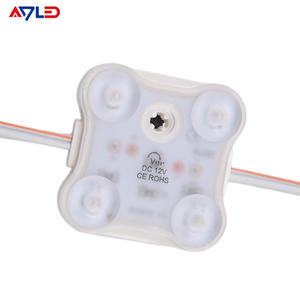 Waterproof DC Outdoor <b>Led</b> <b>Module</b> Injection SMD2835 IP68 4 Mini <b>Led</b> 12V <b>Led</b> 5 Years Lens <b>Module</b> For Advertising Signage Lighting - Product Image 2