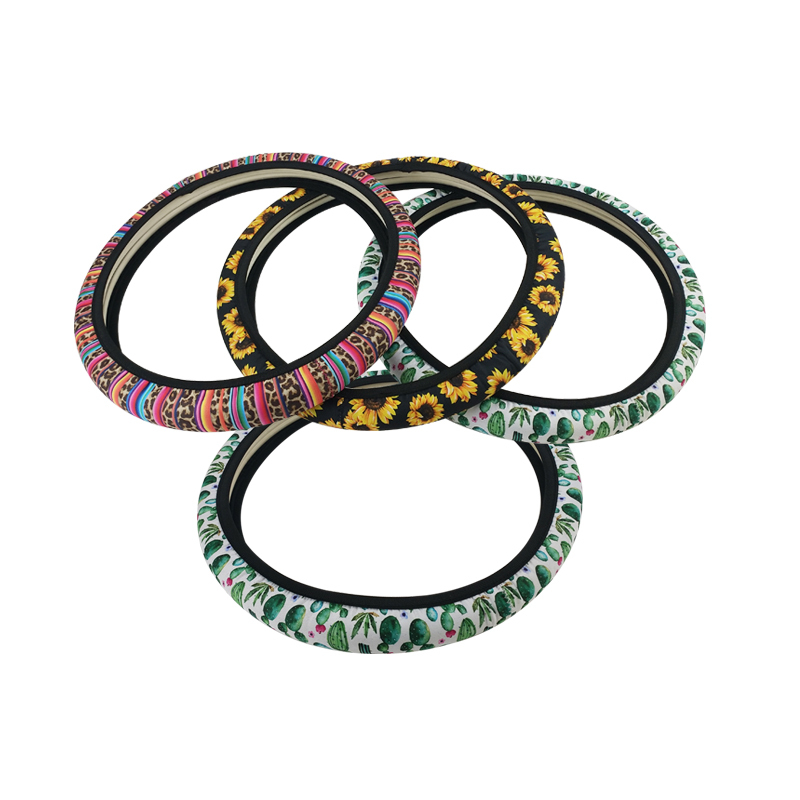 Promotional Neoprene Car Steering Wheel Cover