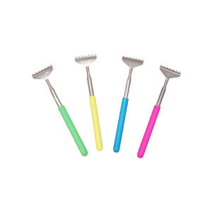 Stainless Steel Extendable <b>Back</b> <b>Scratcher</b> With Seven Claws For Seniors Gentle Skin Friendly Massage Tool - Product Image 1