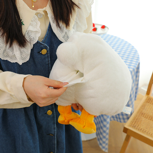 กล่องใส่ทิ<span class=keywords><strong>ช</strong></span><span class=keywords><strong>ช</strong></span>ู่ตุ๊กตาขนนุ่มพร้อมซิป กระเป๋าใส่ทิ<span class=keywords><strong>ช</strong></span><span class=keywords><strong>ช</strong></span>ู่รูปก้น<span class=keywords><strong>เป็ด</strong></span> เหมาะสำหรับใ<span class=keywords><strong>ช</strong></span>้ในบ้าน ห้องนอน และในรถยนต์ บรรจุใยฝ้าย PP - Product Image 5