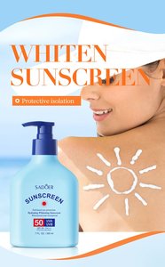 <span class=keywords><strong>Crème</strong></span> solaire hydratante et éclaircissante, rafraîchissante, protection UV, 220 ml - Product Image 5