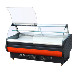 VICTORY KITCHEN Vitrine réfrigérée à viande à température unique à 2 portes 600L-1000L -15C Équipement frigorifique R404A - Product Image 1