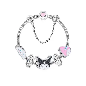 Latest kuromi and melody girls bracelets jewelry 2022 for teenage girls