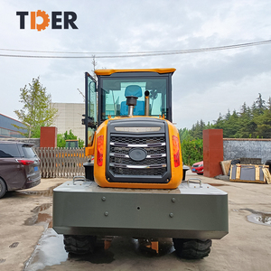 2025 TDER Radlader 2,0 Tonnen Kompaktrad-Frontlader Radlader mit Holz greifer - Product Image 4