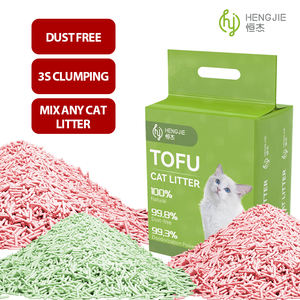 Arena para Gatos de Tofu Ecológica de Alta Calidad, Suministros Naturales para Mascotas, Excelente Control de Olores - Product Image 2