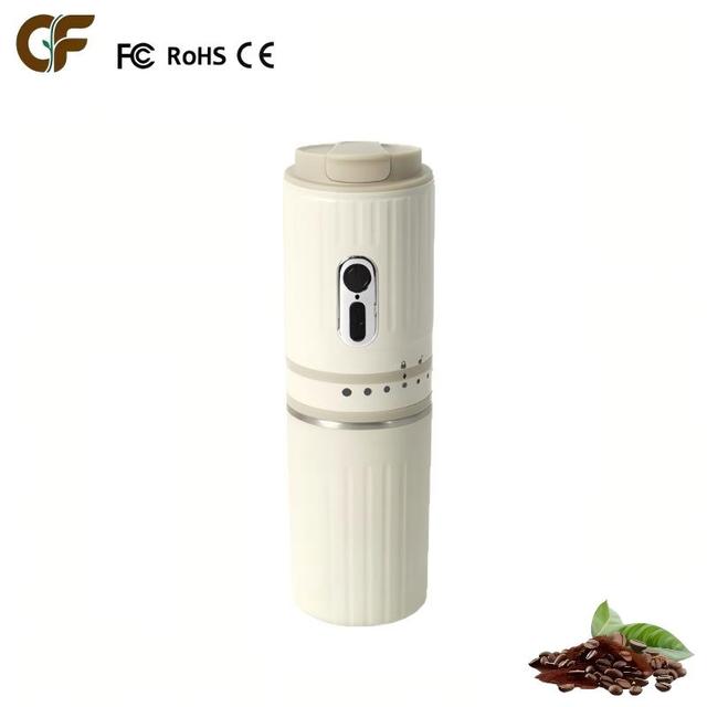 Portable Capsule Coffee Maker for Travel & Camping, Mini Handheld Espresso Machine with Self Heating