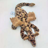 Boneka Jelly Cat Bestseller di Inggris, Boneka Naga Baru Jc dengan Motif Leopard Pink, Boneka Lembut dan Menyenangkan
