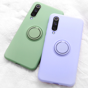 Custodie in Silicone di lusso per Xiaomi <span class=keywords><strong>Mi</strong></span> <span class=keywords><strong>10T</strong></span> 10 11 Pro Redmi Note 10 9 9S Pro POCO F3 X3 Pro NFC Mi10T cover per telefono supporto per anello - Product Image 4