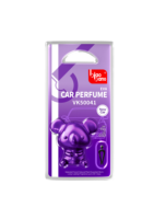 Désodorisant de voiture en plastique Biaobang Koala violet, nouveau parfum pour voiture, éliminateur d'odeurs, 15g, clip pour grille d'aération
