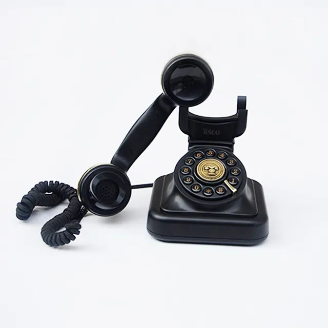 Retro telephone gift set Indoor Home Decorative Antique Telephone for the best gift