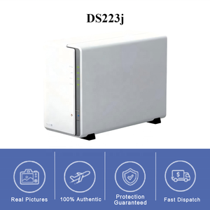 Serveur de stockage NAS Synology DS223J d'origine, 4 cœurs, 1,4 GHz, DDR4, 512 Mo, 2 baies, DiskStation, extension à 4 baies, stockage en réseau - Product Image 4