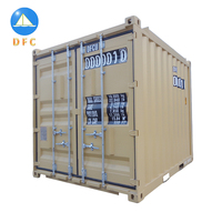 Prix d'un conteneur maritime offshore de 20 pieds en acier modulaire durable avec logo personnalisé, galvanisé