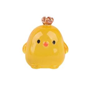 Accesorios de Resina para Joyería Brillante en la Oscuridad, Adornos de Paisajes en Miniatura, Colgante de Pollo con Corona 3D en Miniatura para Bonsái - Product Image 5