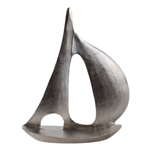 Scultura Decorativa a Forma di Barca a Vela, Design Astratto Elegante per Bagno, Ufficio e Soggiorno - Product Image 1