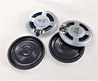 Qualité 40MM 8OHM 0.5W HAUT-PARLEUR 0.6MM ÉPAISSEUR 600HZ 97dB pour JOUETS HAUT-PARLEUR AI