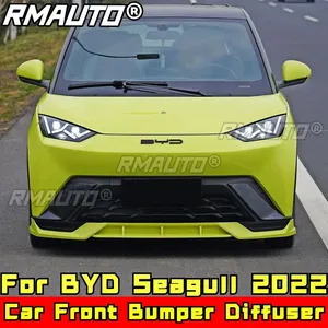 Kit de Carrocería Seagull, Lip Delantero Negro Brillante Estilo DC, Splitter/Spoiler Delantero para BYD Seagull 2022, Accesorios para Auto - Product Image 1
