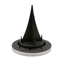 Lampe solaire LED extérieure à encastrer, clignotante, IP-65, automatique, en aluminium, 1W