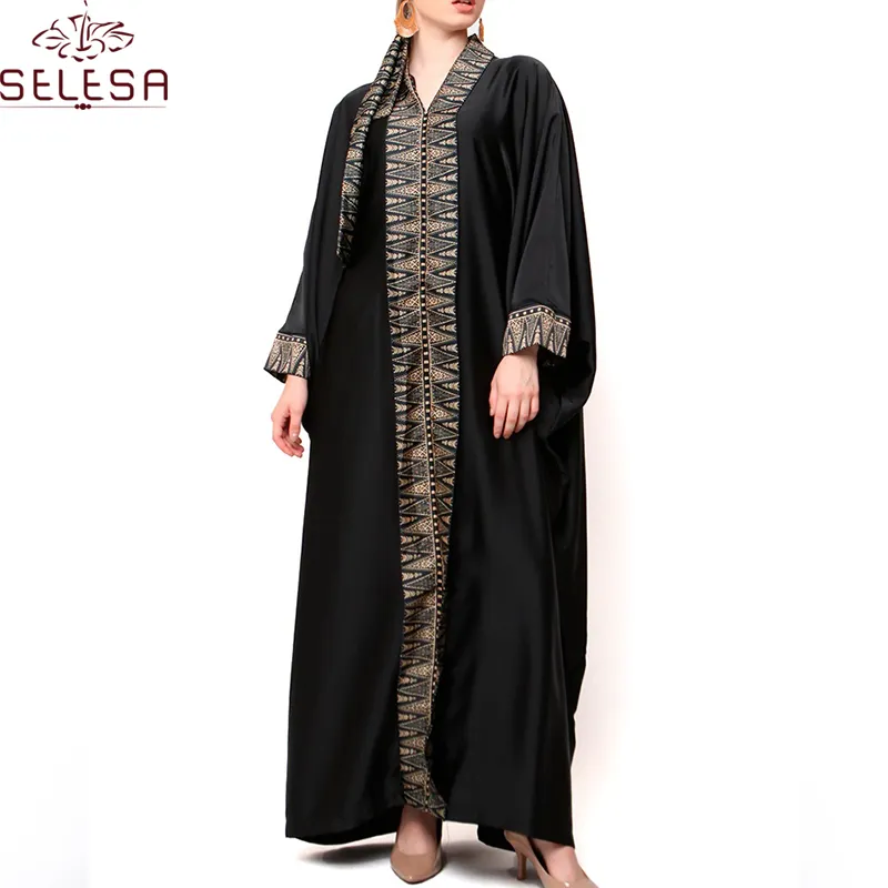 Hot Selling Islamitische Kleding Kant Jubah Muslimah Met Lage Prijs Batik Kaftan Kaftan