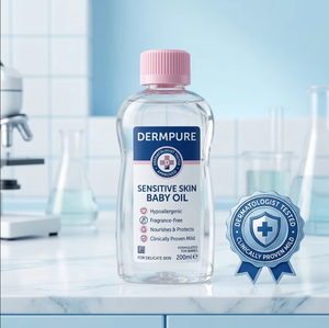<span class=keywords><strong>Huile</strong></span> de massage pour bébé de haute qualité en gros, 200 ml, cliniquement prouvée, douce pour les peaux sensibles, soin nourrissant pour le corps du bébé - Product Image 2