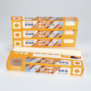 Formato personalizzato stampato usa e getta carta da forno rotolo Silicone cibo avvolgente pane singolo Offset stampa Sushi - Product Image 6