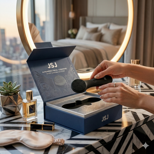 Boîte d'emballage pour analyseur de peau <span class=keywords><strong>professionnel</strong></span>, fermeture magnétique, étuis pliables en carton pour appareils de beauté - Product Image 1