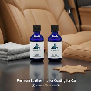 Revêtement céramique pour voiture CLC-836H ECOWAY, surface lisse en cuir, revêtement intérieur hydrophobe, polysiloxane/polysilazane - Product Image 4