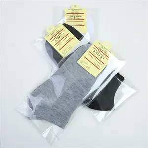 Giá Rẻ Micro Crew Socks Đen Trắng Màu Xám Không Có Hiển Thị Vớ Nhân Quả Vớ Ngắn