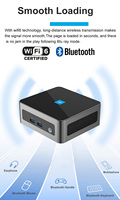 Mini PC ZKM9 de 12.ª Generación Alderlake N100 N150 3.7Ghz DDR4 M.2 2280 NVME Wifi 6 Salida 4K Computadora de Escritorio Mini PC