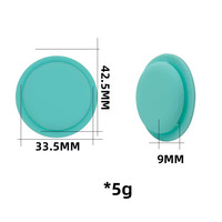 Étui de protection en silicone de couleur unie pour Apple Airtag Tracker Locator pour les propriétaires de chiens GPS Pet Tracker