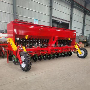 Oferta Especial: <span class=keywords><strong>Sembradora</strong></span> Agrícola de Tracción para Tractor, Máquina de <span class=keywords><strong>Siembra</strong></span> <span class=keywords><strong>Directa</strong></span> para Trigo, Arroz y Alfalfa, de 24 Filas y Doble Disco Alto - Product Image 3