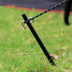 Piquets de tente de camping en plein air, piquets de sol portables en alliage d'aluminium, piquets de tente haute résistance, piquets de fixation de bâche, 4 pièces - Product Image 3
