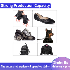 金属製両面カシメ鋲：シルバー・ゴールド、2mm/8mm/9mm 装飾用リベット、ジーンズ・バッグ・靴・革製品用 - Product Image 4