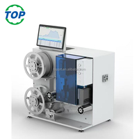 Printer UV Satu Lintasan (Single Pass) untuk Label Roll to Roll dengan Head CF3, menggunakan bahan Bopp, Pet, Pe, dan Foil.