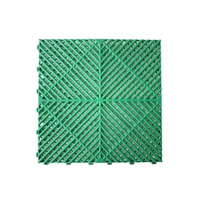 Losetas de Suelo para Garaje Antideslizantes de PP Encastrables de 40x40, Más Vendidas, para Talleres de Detallado de Automóviles, Estilo de Diseño Moderno para Uso en Exteriores - Product Image 2