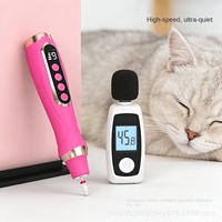 Ponceuse à ongles électrique transfrontalière, polisseuse et outil de suppression des cuticules; Nouveau modèle portable rechargeable 6 vitesses à faible vitesse