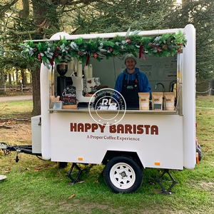 2025 Mini chariot de nourriture <span class=keywords><strong>Vending</strong></span> Van Mobile Street Bbq Fast Food Trailer Cuisine personnalisée à vendre de l'usine chinoise - Product Image 2