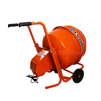 Malaxeur à béton électrique de type brouette Excalibur de haute qualité, portable, 100L, 140L, 160L, 180L