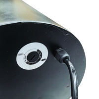 Subwoofer encastrable Thinuna LS-10SUB II 10 pouces 150W IP66, enceinte extérieure résistante aux intempéries pour système audio de jardin, de complexe hôtelier ou de parc