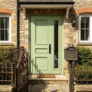 Puerta Principal de Alta Gama para Viviendas de Lujo, Puerta de Entrada Exterior Personalizada con Vidrio Templado, Puerta Principal Impermeable para Villas de Lujo - Product Image 3