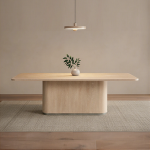 French Antique <strong>Rustic</strong> Solid Oak Wood <strong>Dining</strong> <strong>Table</strong> Durable Handmade Farmhouse for Hotel/Villa Use Assembly Required - Product Image 1