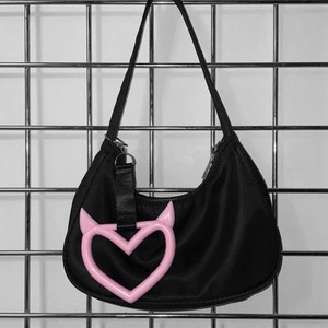 Anneau Flèche de Cupidon, Breloque de Sangle de Voiture, Cœur Petit <span class=keywords><strong>Diable</strong></span>, Accessoires pour Sac à Dos d'Étudiant, pour Train, Bus, Poignée et Sangle - Product Image 1
