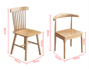 Tavolo da Pranzo in <span class=keywords><strong>Legno</strong></span> Massello Nordico, Combinazione Tavolo e Sedie per Piccola Famiglia - Product Image 6