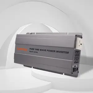 Inverter Tenaga Surya Off Grid 1kw untuk Sistem Surya 1000W 24V Gelombang Sinus Murni DC Ke AC Inverter Surya Frekuensi Tinggi Pabrikan