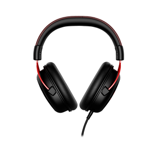 Casque filaire <span class=keywords><strong>HyperX</strong></span> <span class=keywords><strong>Cloud</strong></span> <span class=keywords><strong>2</strong></span> circum-auriculaire de couleur rouge, équipé d'un microphone pour les jeux sur ordinateur et le travail de DJ - Product Image 5