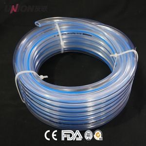 Tuyau en PVC flexible transparent léger haute flexibilité pour pompe péristaltique industrielle, non toxique, certifié ISO CE - Product Image 1