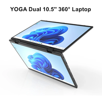 Nouvel ordinateur portable/tablette 2-en-1 Yoga 360 Mini Office, Intel N100, double écran tactile IPS de 10,5 pouces, 1920x1200, Windows 11, Intel